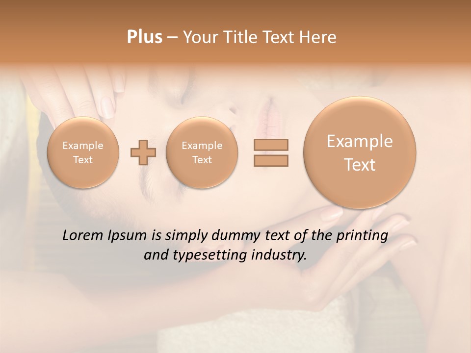 Charming Woman Care PowerPoint Template