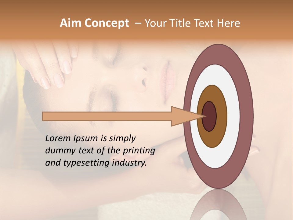 Charming Woman Care PowerPoint Template