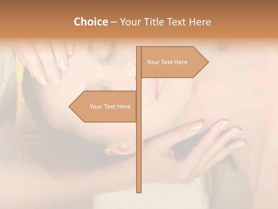 Charming Woman Care PowerPoint Template