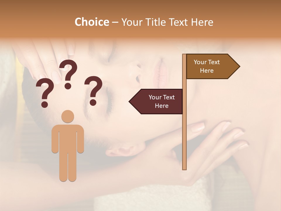 Charming Woman Care PowerPoint Template