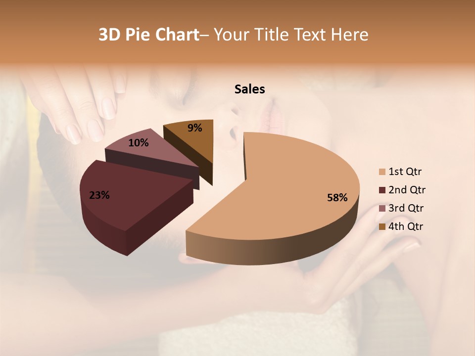 Charming Woman Care PowerPoint Template