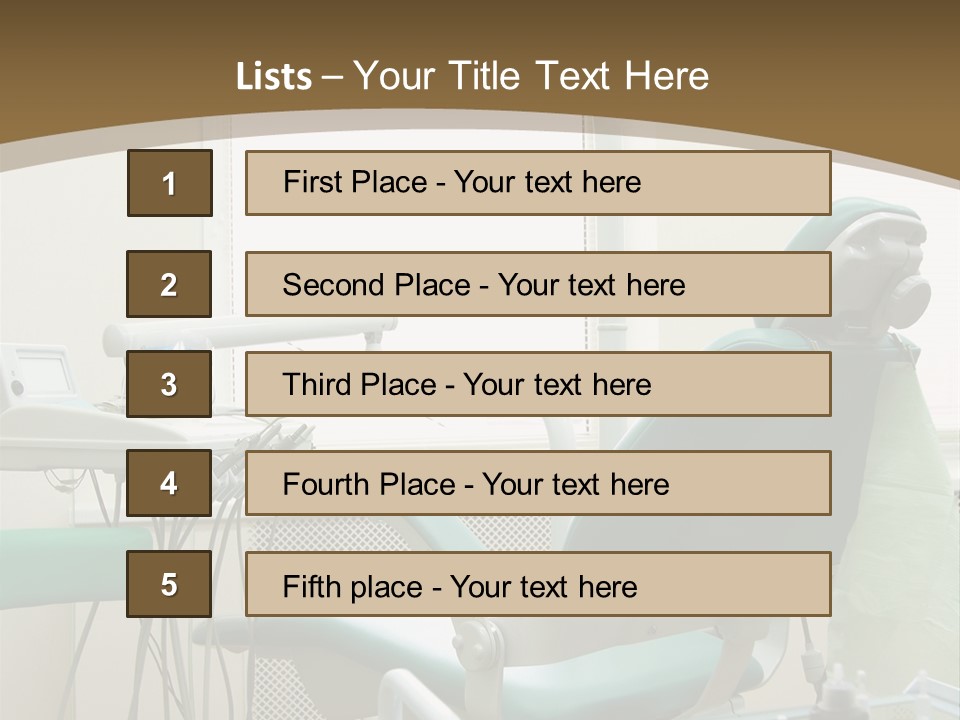 Studio Tooth Tool PowerPoint Template