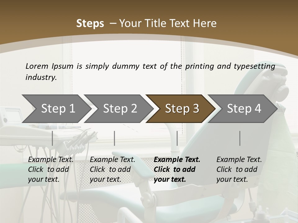 Studio Tooth Tool PowerPoint Template