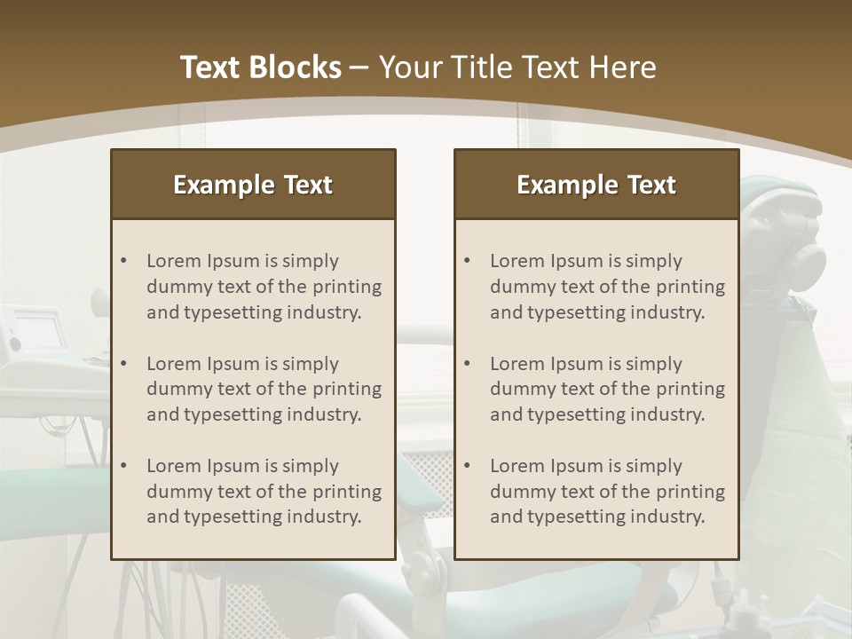 Studio Tooth Tool PowerPoint Template