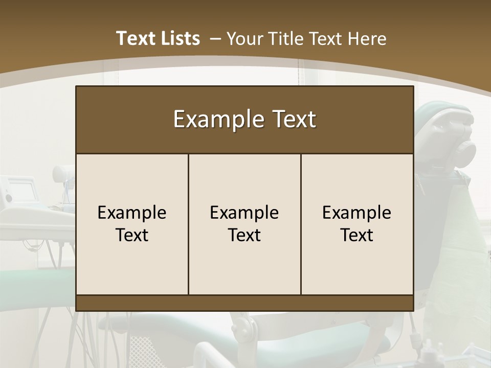 Studio Tooth Tool PowerPoint Template