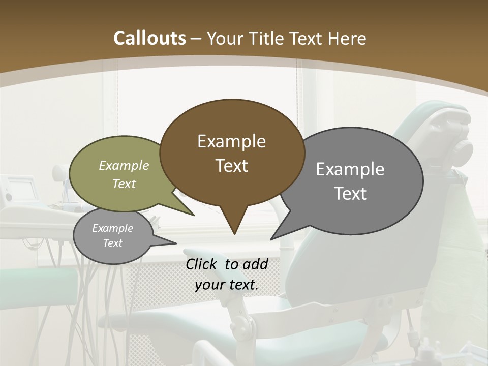 Studio Tooth Tool PowerPoint Template