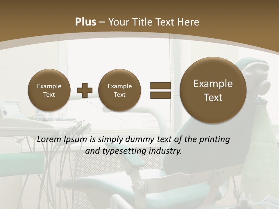 Studio Tooth Tool PowerPoint Template