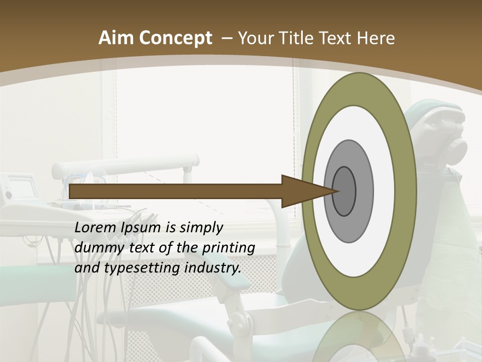 Studio Tooth Tool PowerPoint Template