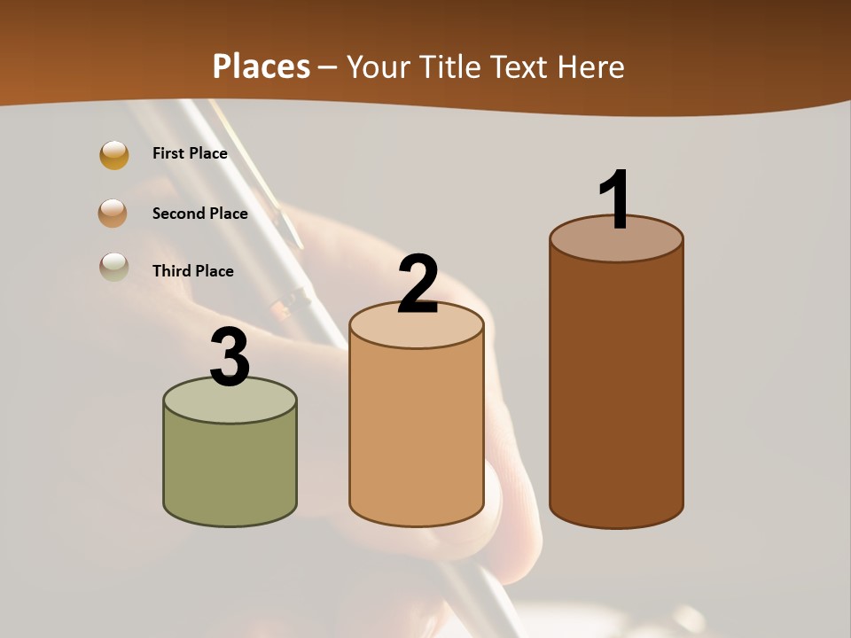 Foreground Signature Manager PowerPoint Template