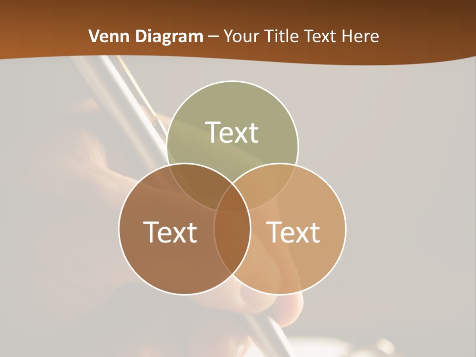 Foreground Signature Manager PowerPoint Template