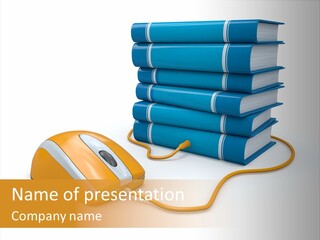 Media Stack Publication PowerPoint Template