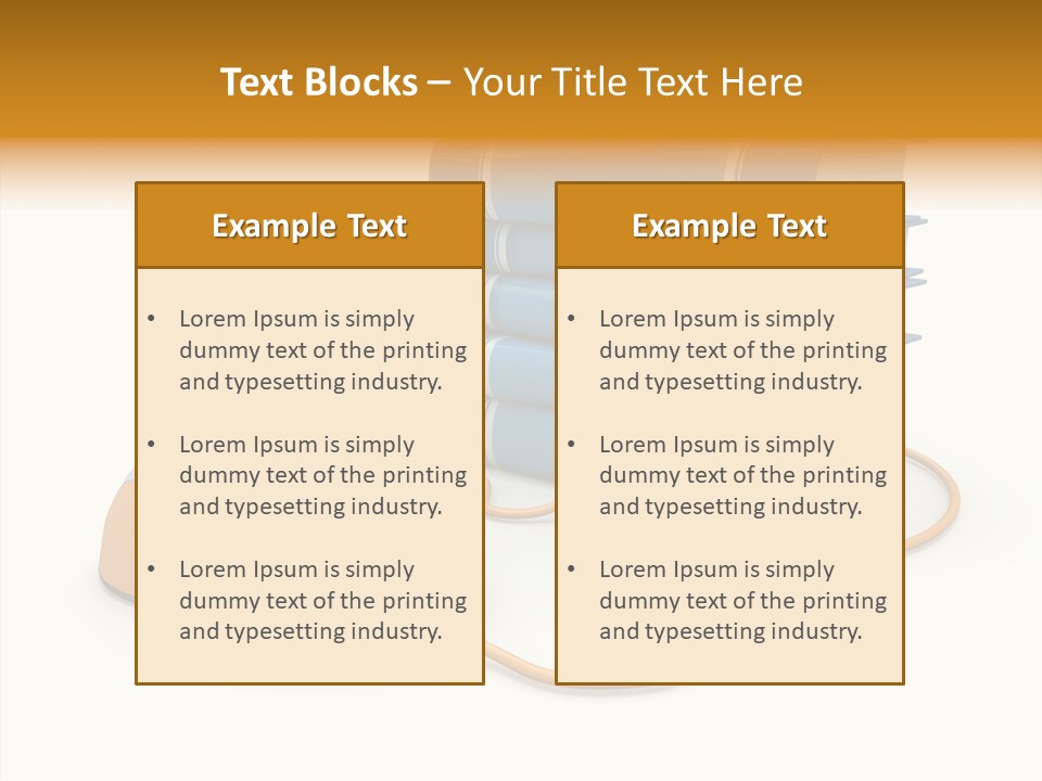 Media Stack Publication PowerPoint Template