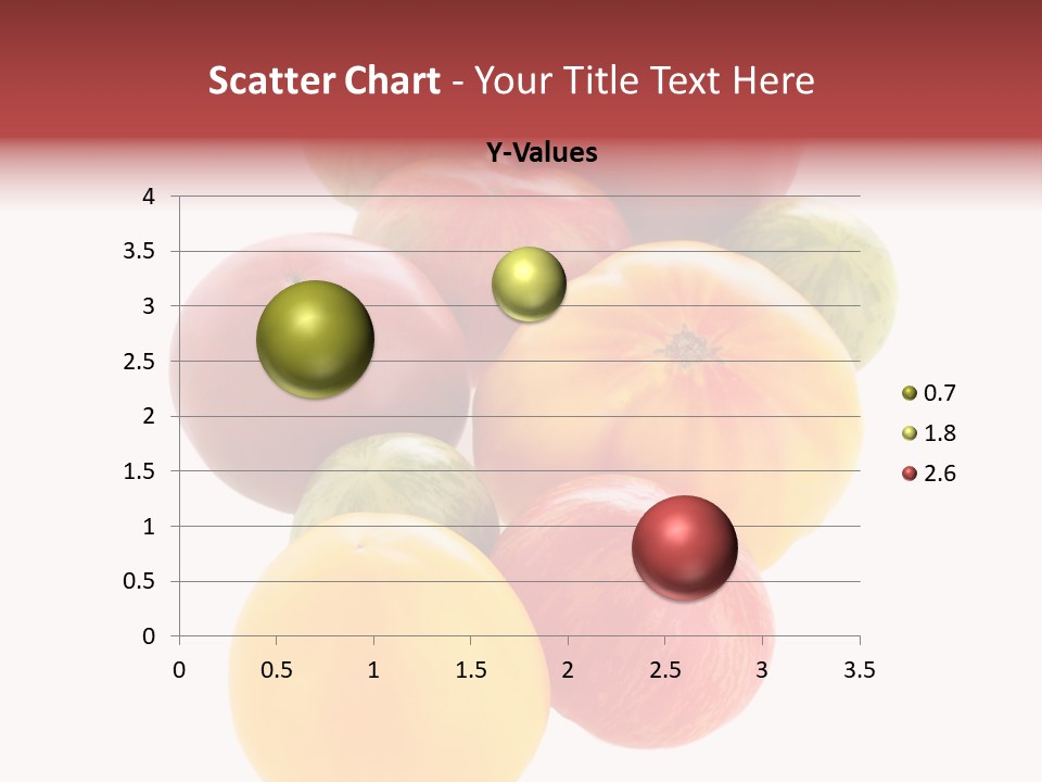 A Bunch Of Different Types Of Fruit On A White Background PowerPoint Template