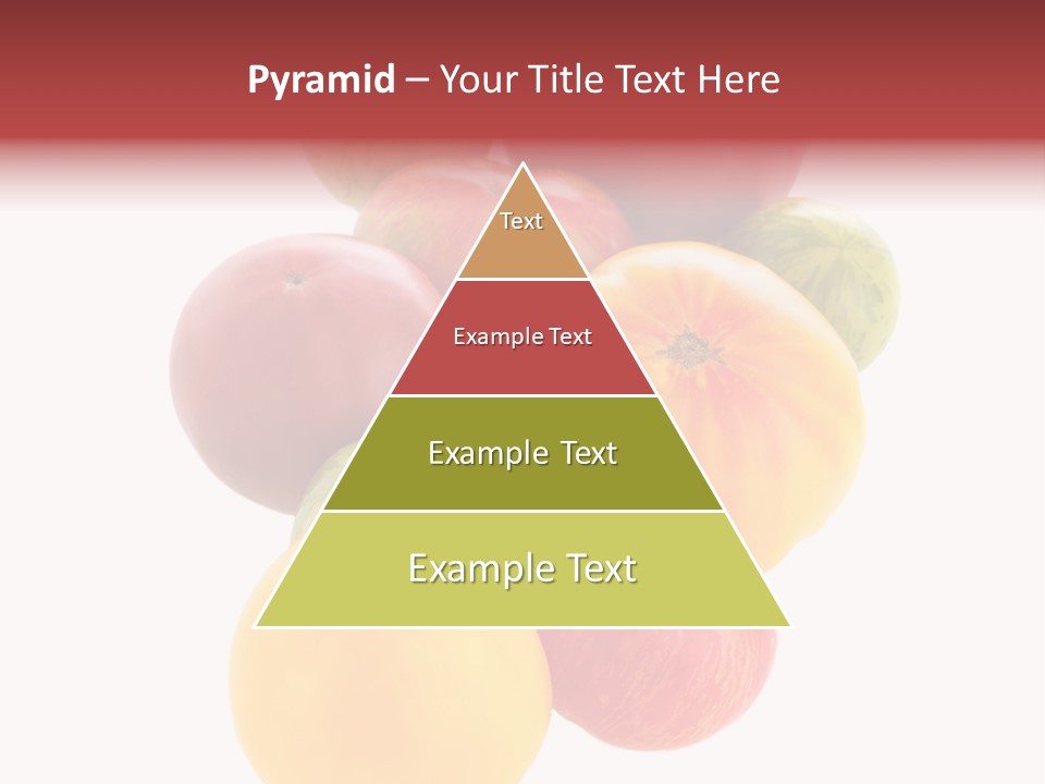 A Bunch Of Different Types Of Fruit On A White Background PowerPoint Template