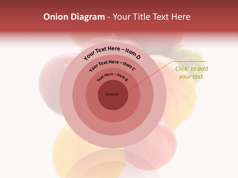 A Bunch Of Different Types Of Fruit On A White Background PowerPoint Template