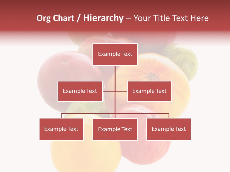 A Bunch Of Different Types Of Fruit On A White Background PowerPoint Template