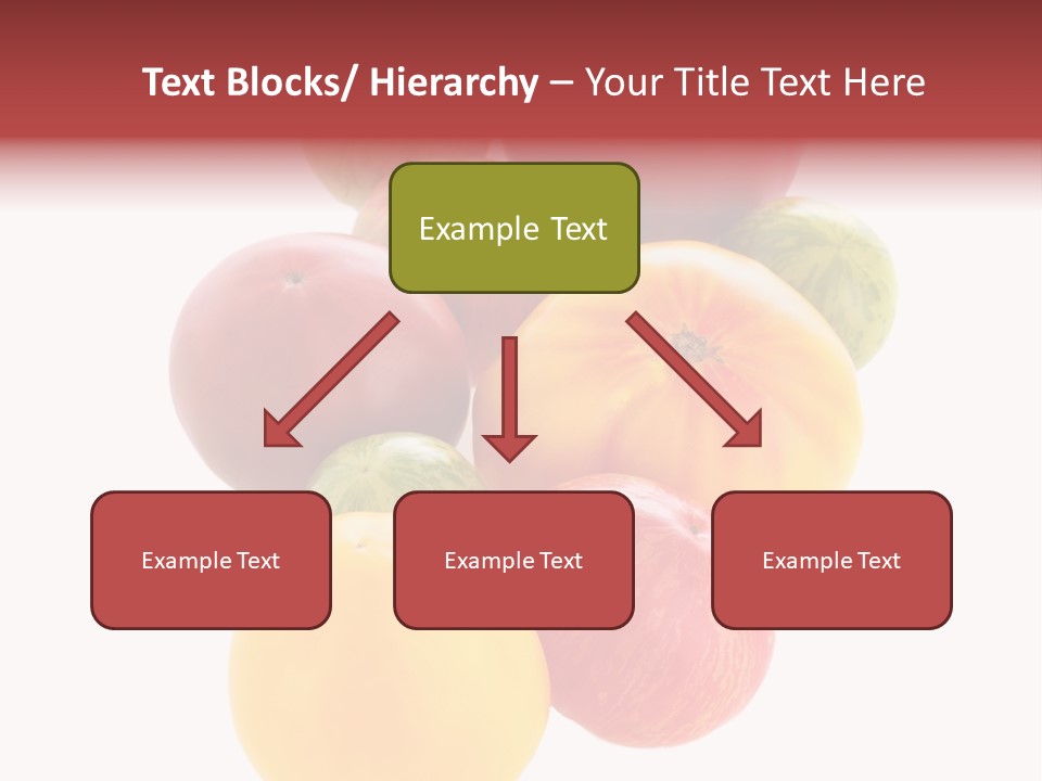 A Bunch Of Different Types Of Fruit On A White Background PowerPoint Template
