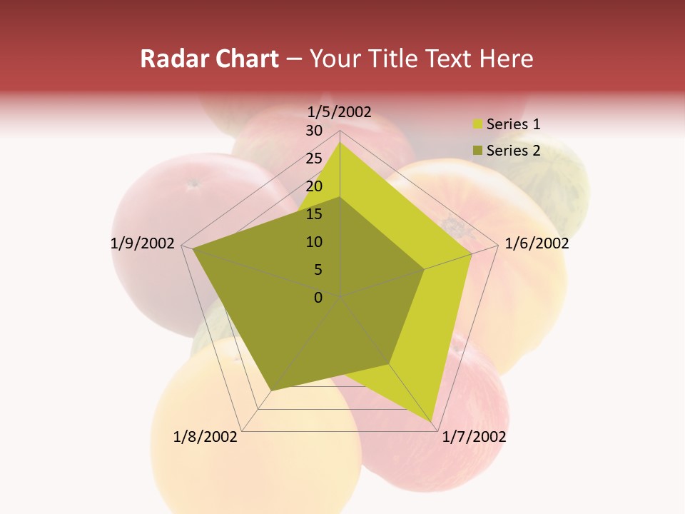 A Bunch Of Different Types Of Fruit On A White Background PowerPoint Template