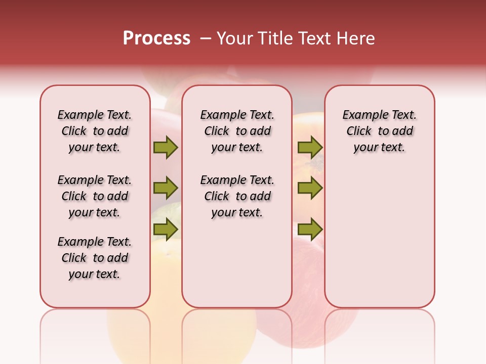 A Bunch Of Different Types Of Fruit On A White Background PowerPoint Template
