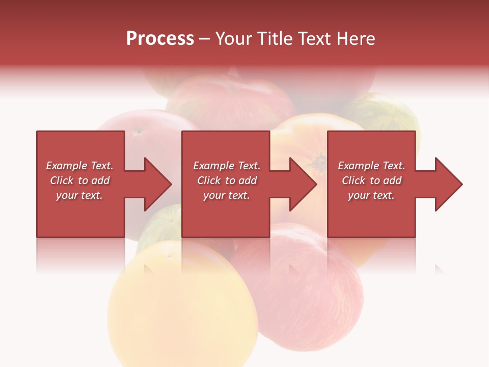 A Bunch Of Different Types Of Fruit On A White Background PowerPoint Template