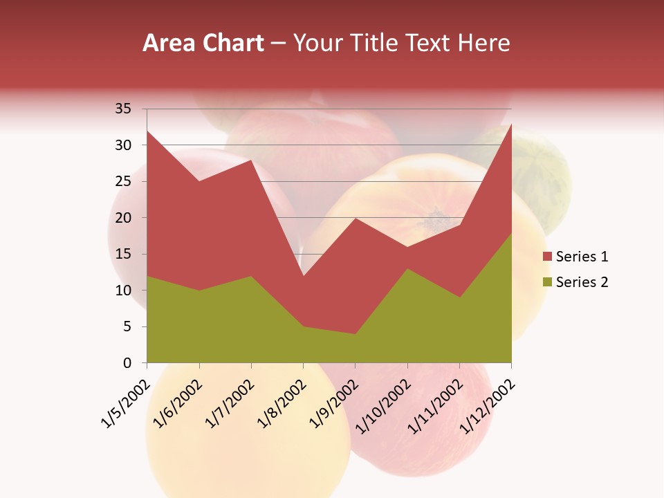 A Bunch Of Different Types Of Fruit On A White Background PowerPoint Template