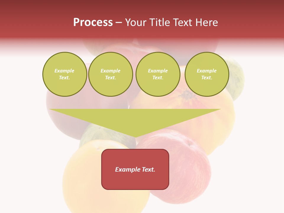 A Bunch Of Different Types Of Fruit On A White Background PowerPoint Template
