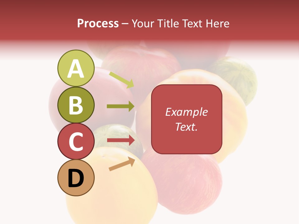 A Bunch Of Different Types Of Fruit On A White Background PowerPoint Template