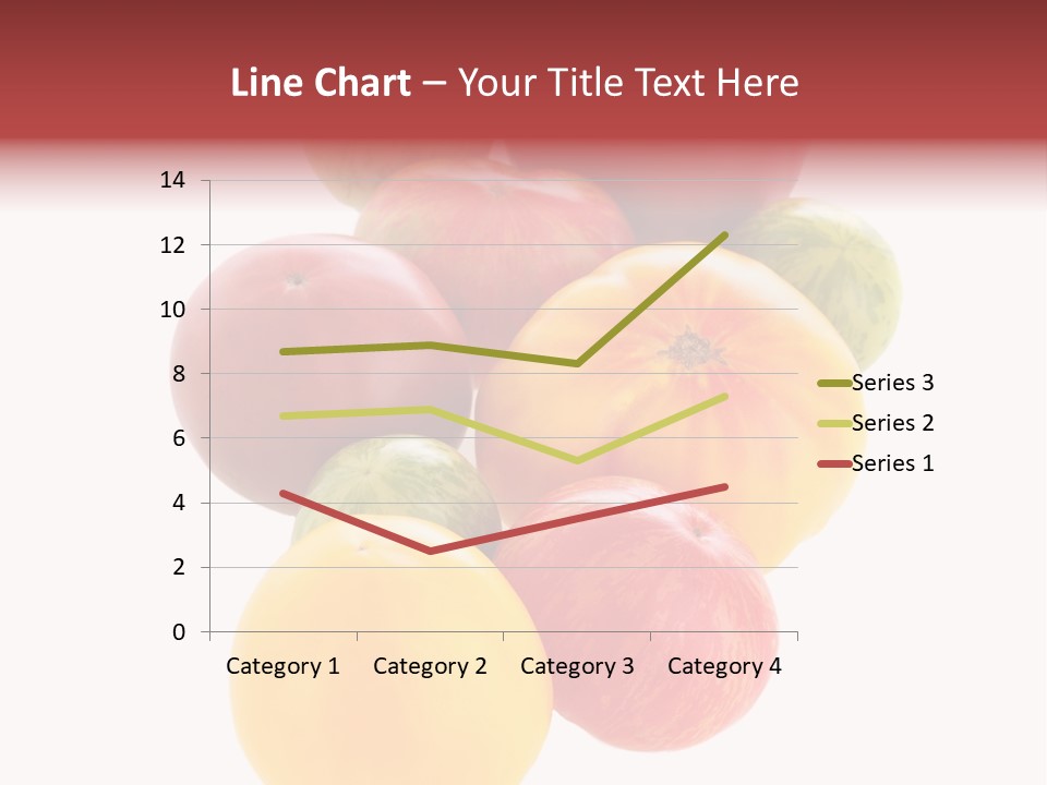 A Bunch Of Different Types Of Fruit On A White Background PowerPoint Template