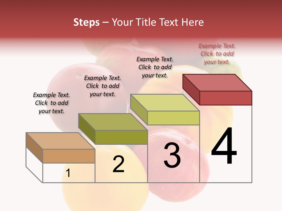 A Bunch Of Different Types Of Fruit On A White Background PowerPoint Template