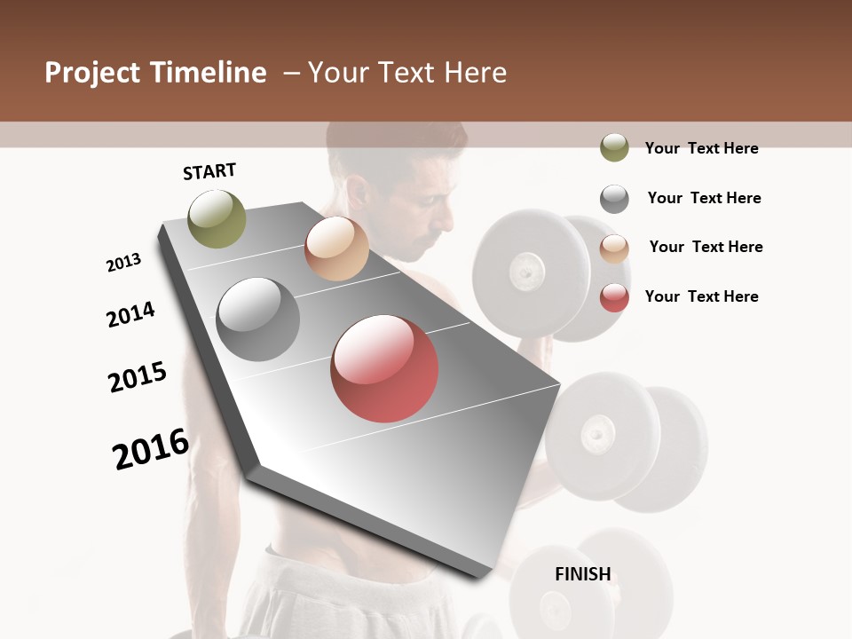 New Year Template Colorful PowerPoint Template