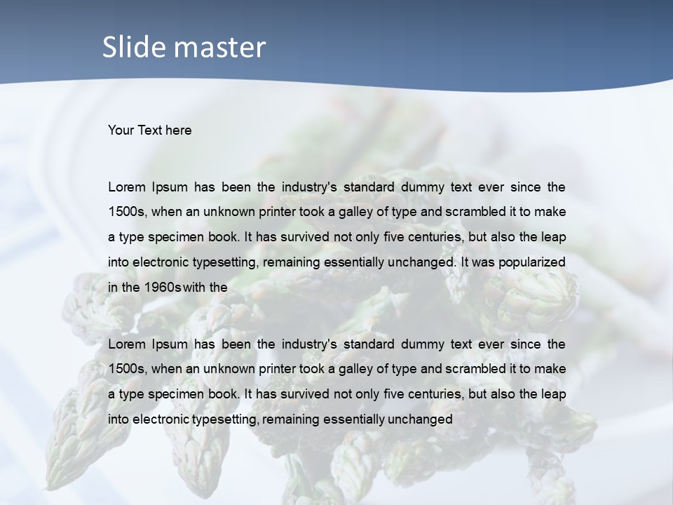 Still Life Towel Close Up PowerPoint Template