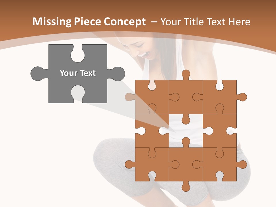 Machine Holding Hispanic PowerPoint Template