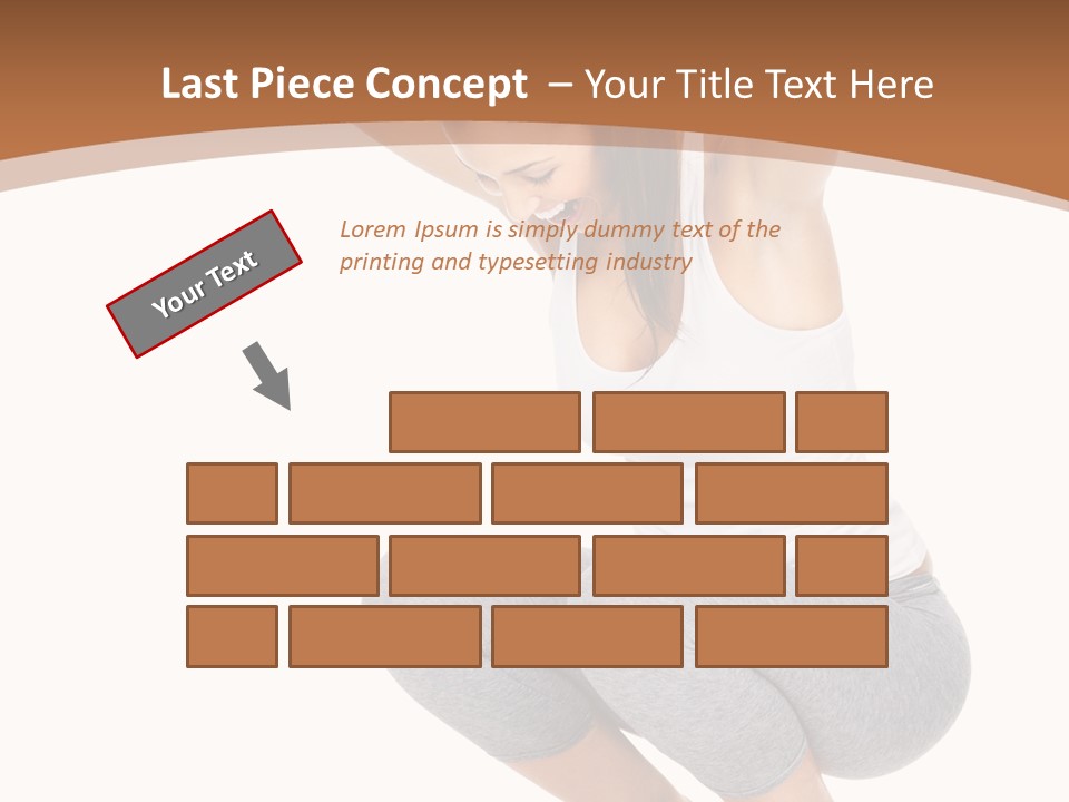 Machine Holding Hispanic PowerPoint Template