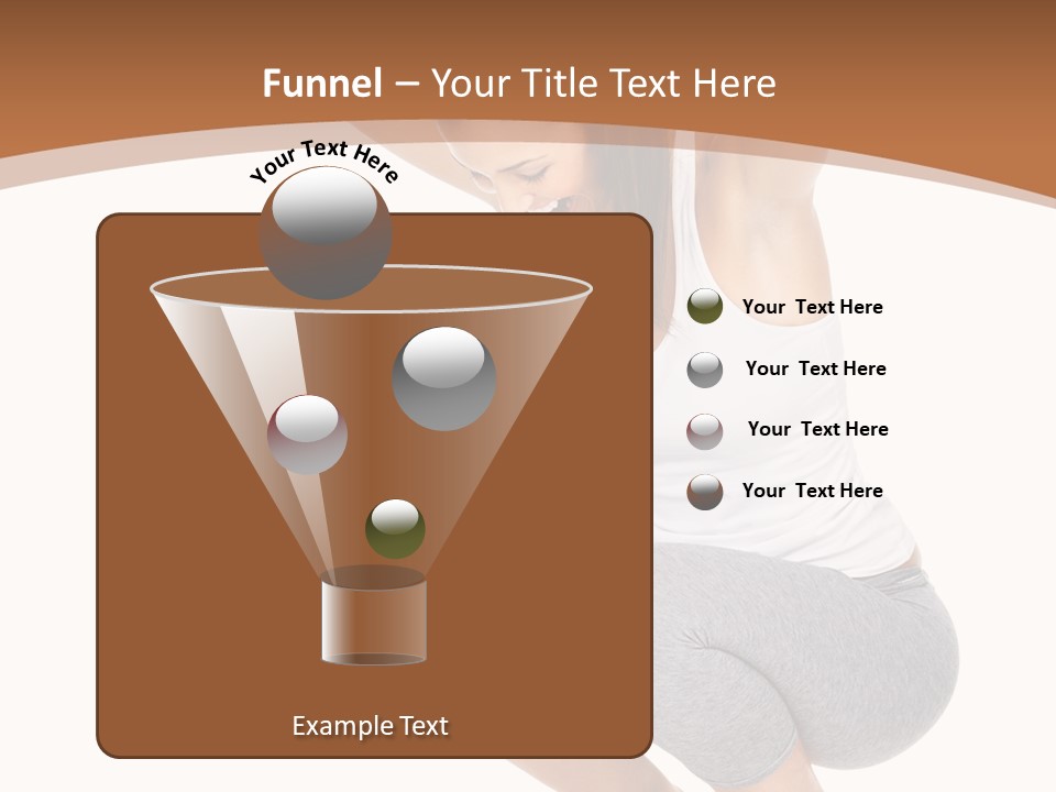 Machine Holding Hispanic PowerPoint Template