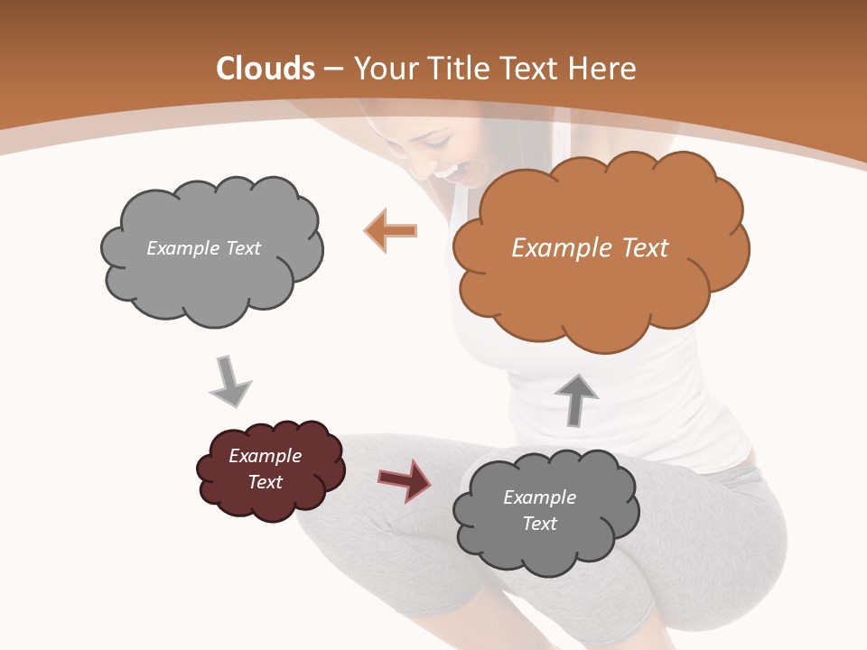Machine Holding Hispanic PowerPoint Template
