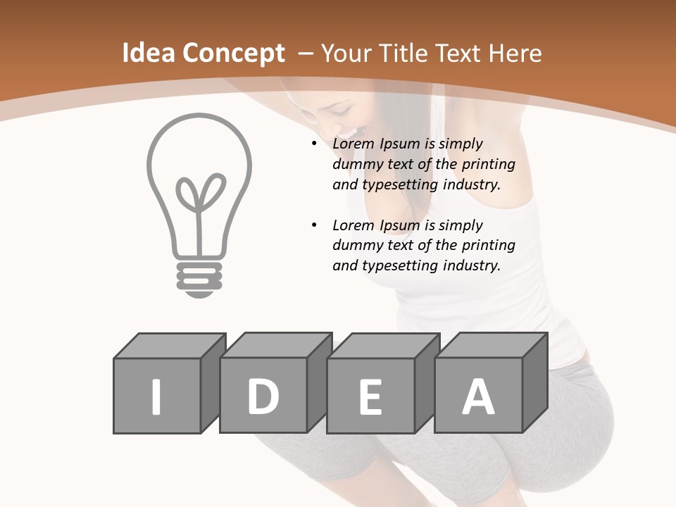 Machine Holding Hispanic PowerPoint Template