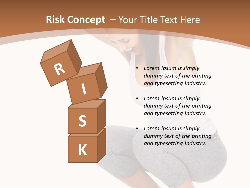 Machine Holding Hispanic PowerPoint Template