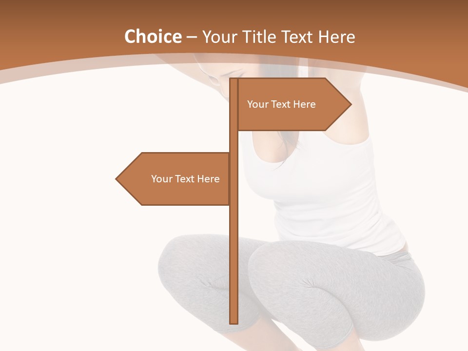 Machine Holding Hispanic PowerPoint Template