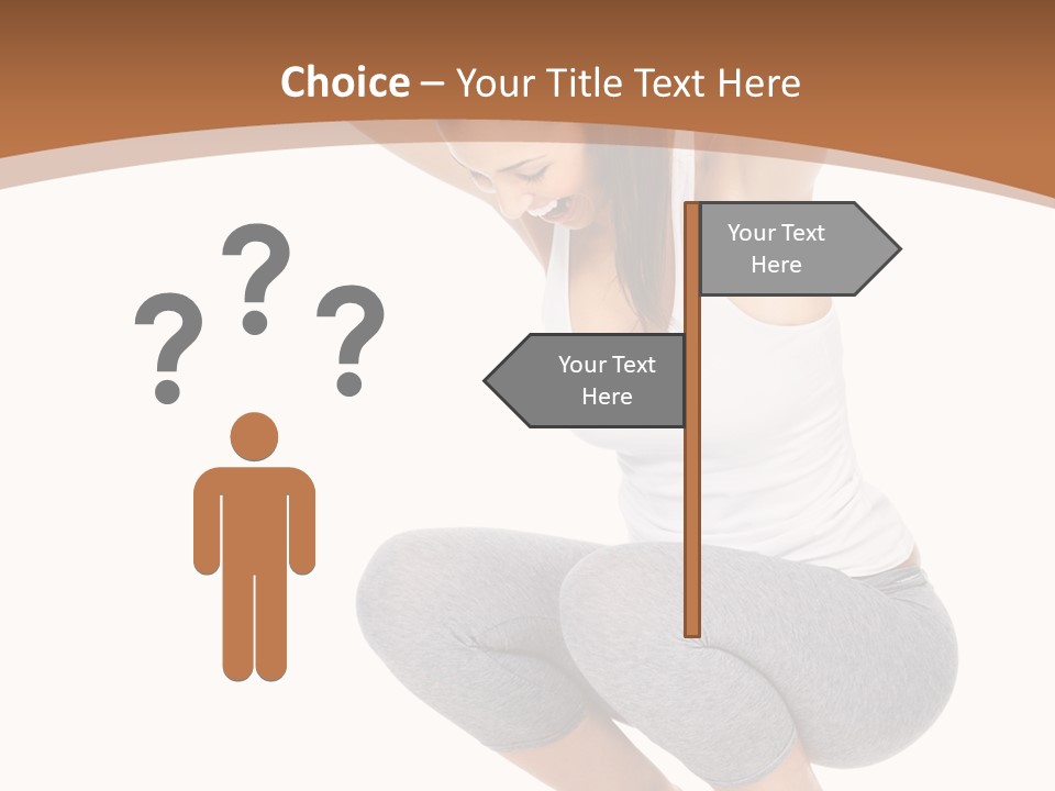 Machine Holding Hispanic PowerPoint Template