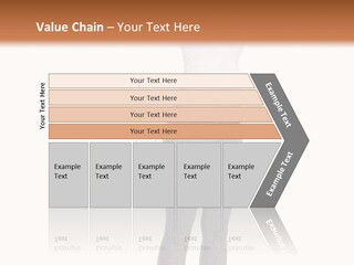 Female Success Isolated PowerPoint Template