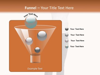 Female Success Isolated PowerPoint Template