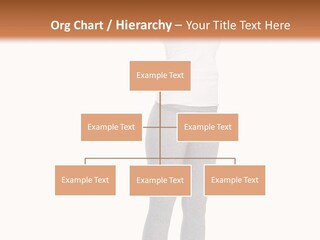 Female Success Isolated PowerPoint Template