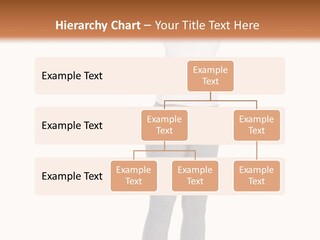 Female Success Isolated PowerPoint Template