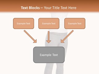 Female Success Isolated PowerPoint Template