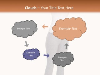 Female Success Isolated PowerPoint Template