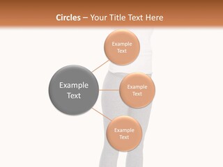 Female Success Isolated PowerPoint Template
