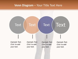 Female Success Isolated PowerPoint Template