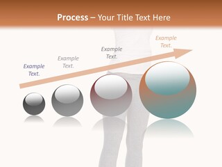 Female Success Isolated PowerPoint Template