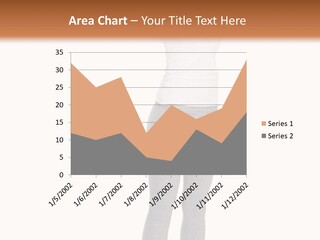 Female Success Isolated PowerPoint Template