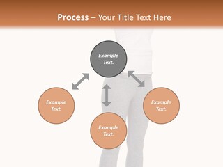 Female Success Isolated PowerPoint Template